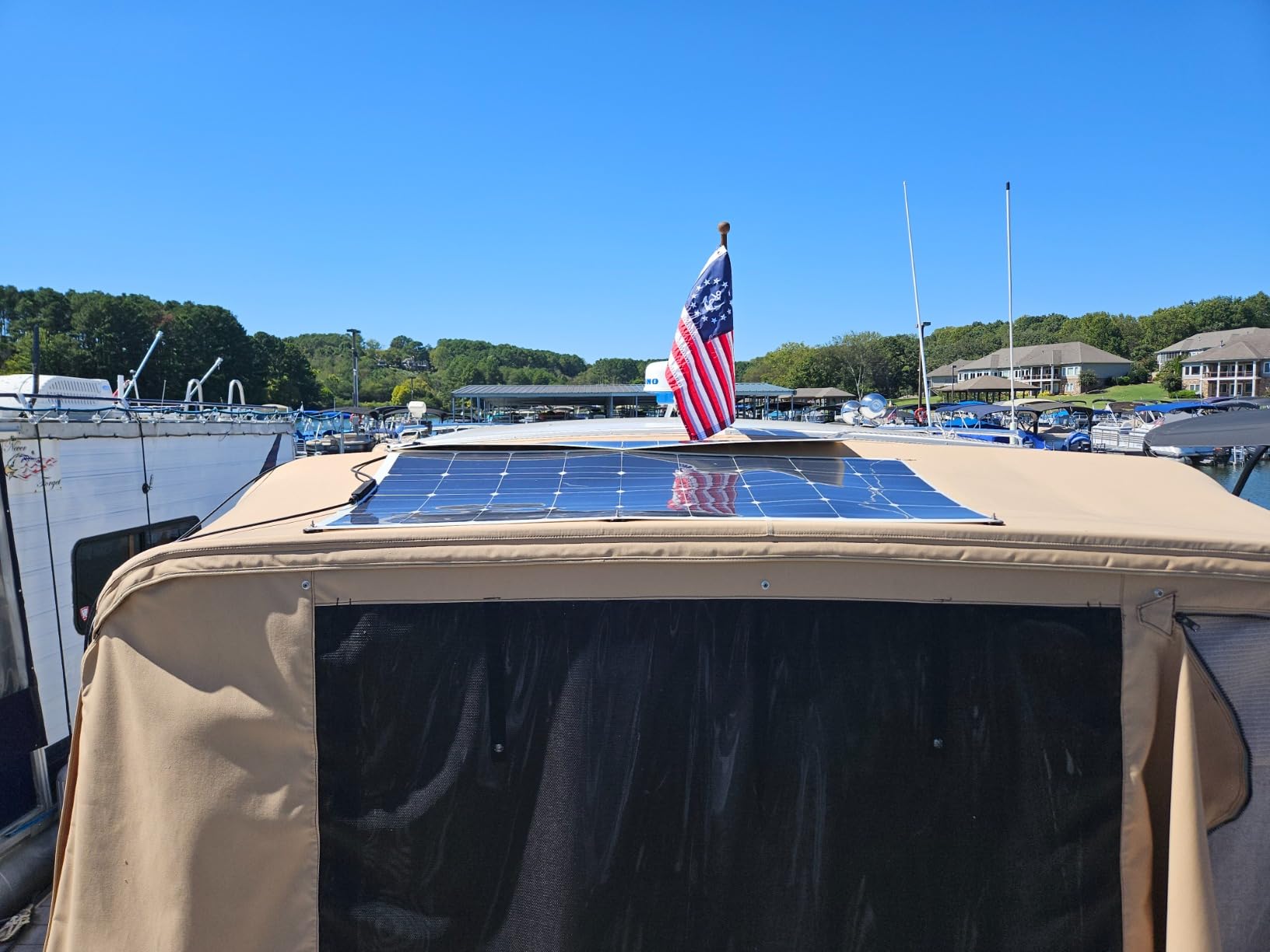 XINPUGUANG 100W Flexible Solar Panel Kit 12V Off Grid System for RV Boat customer photo 1