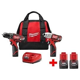 M12 12-Volt Lithium-Ion Cordless Drill Driver/Impact Driver Combo Kit (2-Tool) with Free M12 1.5Ah Battery (2-Pack) customer photo 1