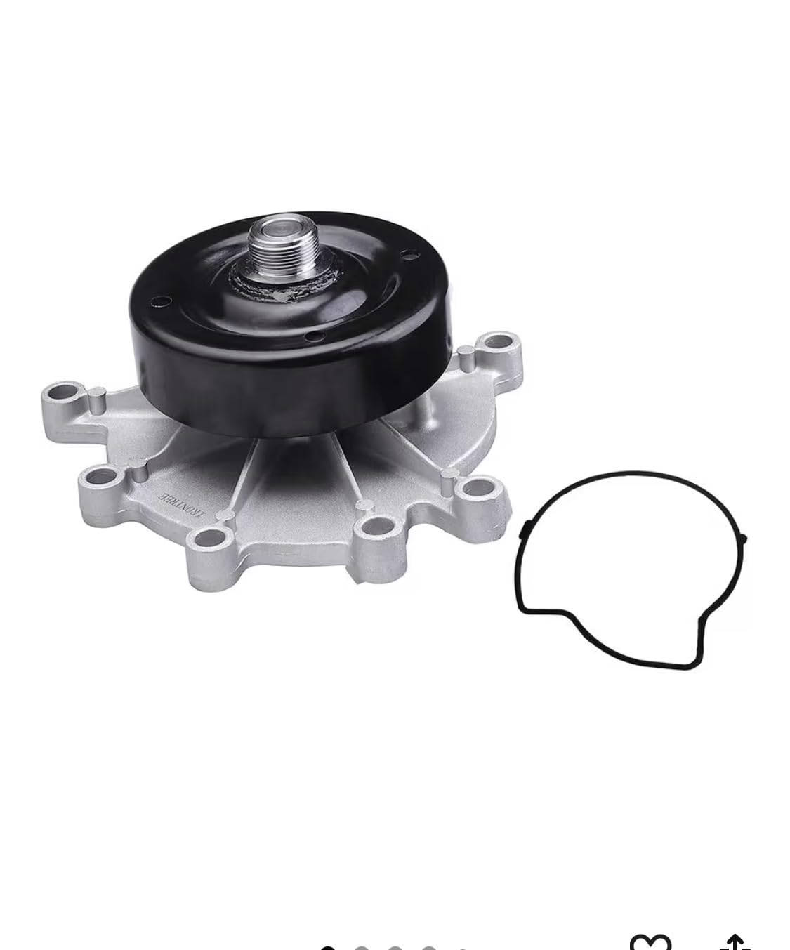 IRONTREE AW7163 Professional Water Pump Kit with Gasket for Dodge (Dakota Durango Ram 1500 Nitro), Jeep (Commander Grand Cherokee Liberty), Chrysler Aspen, 3.7L V6 4.7L V8 Engine, OE Replacement customer photo 1