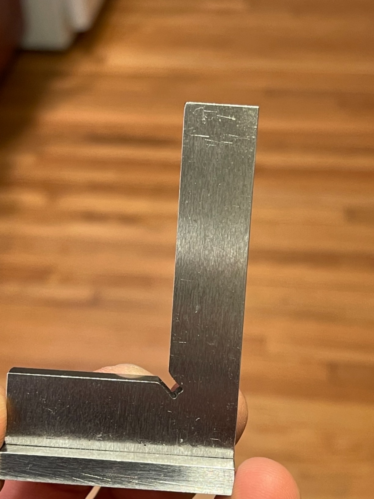 Precision Machinist Square 4 Inch Engineer Square 90 Degree Right Angle Ruler Ground Hardened Steel with Seat 4 x 2.8 Inch customer photo 1