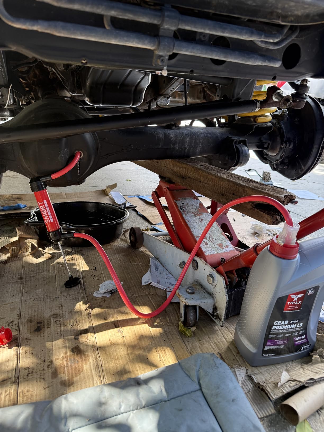 Triax Gear Premium LS 80W-90, GL-5 Limited Slip Ready, Manual Transmissions, Hypoid Gear Systems, Differentials, NATO Military Approved, Widest OEM Specification Range (1 Gallon) customer photo 2