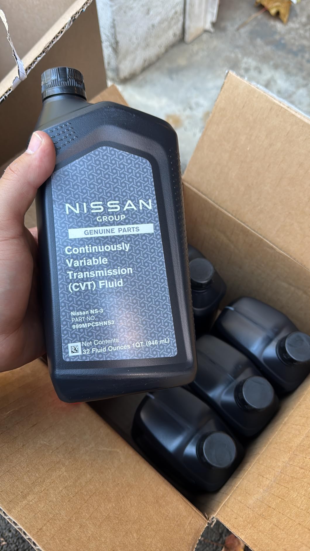 Nissan Genuine OEM NS3 Transmission Fluid - 999MP-CV0NS3-6 Quarts customer photo 1