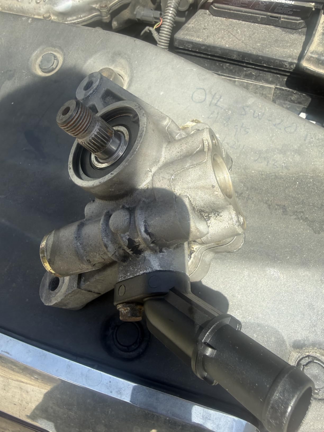 A-Premium Power Steering Pump, with Pulley customer photo 1