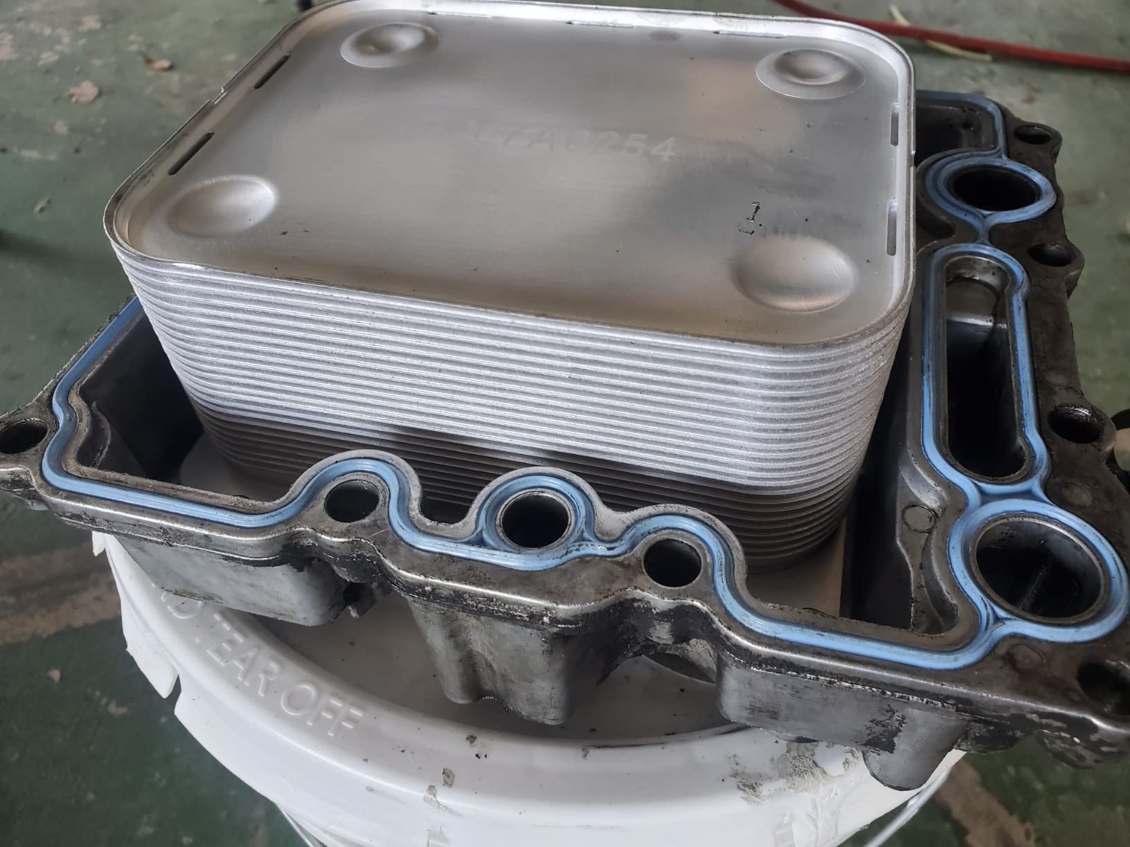 Mishimoto MMOC-F2D-03 Replacement Oil Cooler, Compatible with Ford Powerstroke 6.0L, 2003-2007 customer photo 1