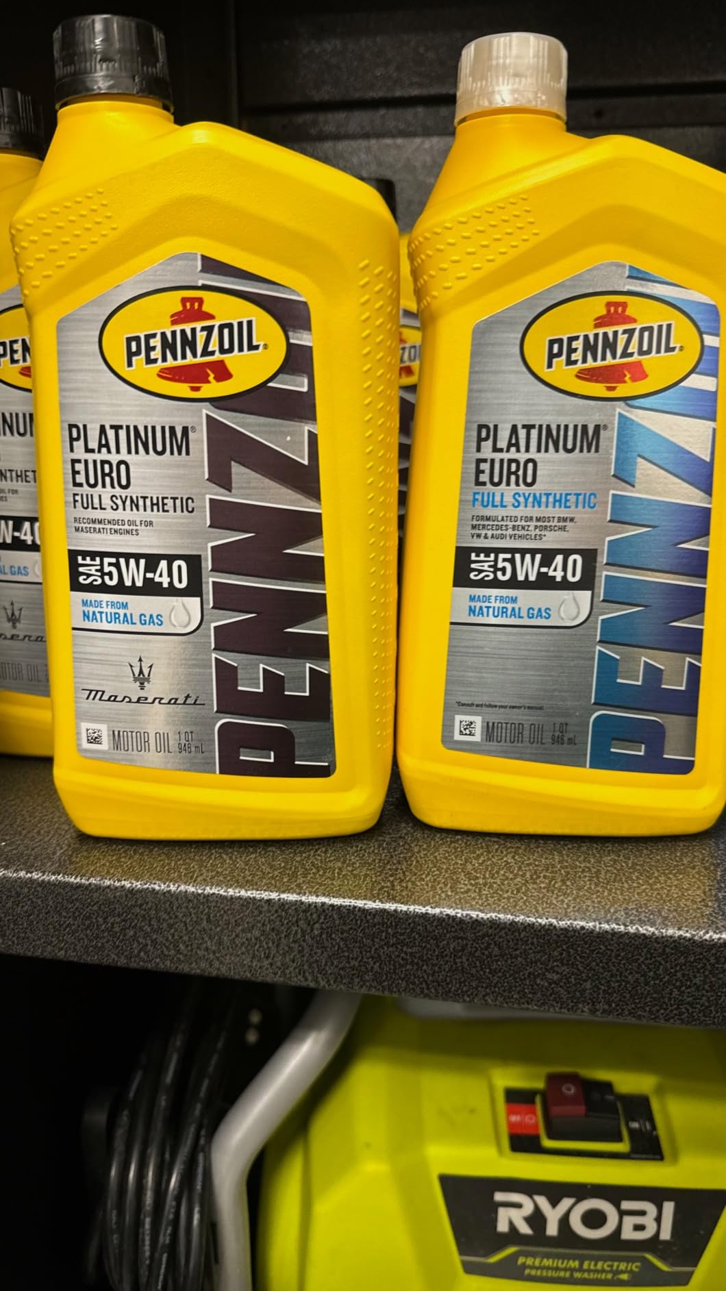 Pennzoil Platinum Euro Full Synthetic 5W-40 Motor Oil, 1 Quart customer photo 2