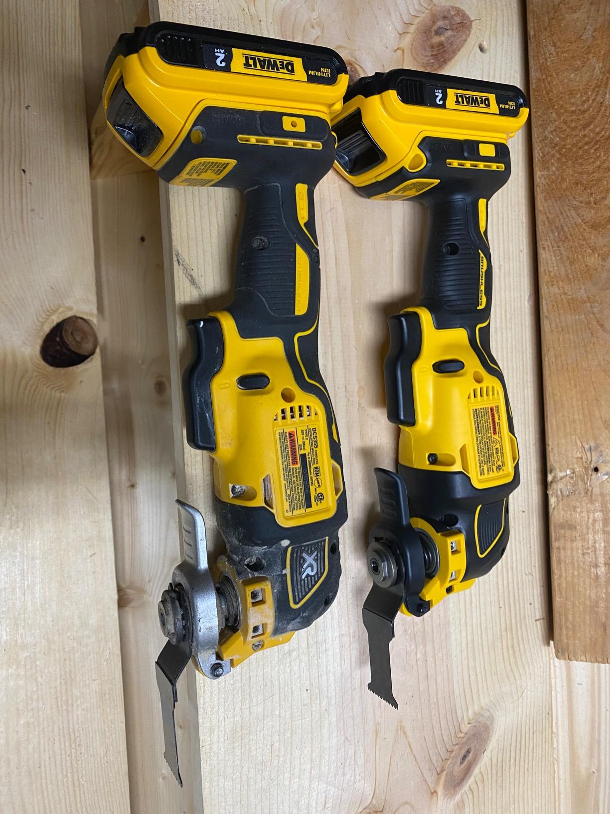 DEWALT atomic 20V MAX* Oscillating Tool, Cordless, Oscillating, Tool only (DCS354B), 1 item package quantity, Color Multi customer photo 1