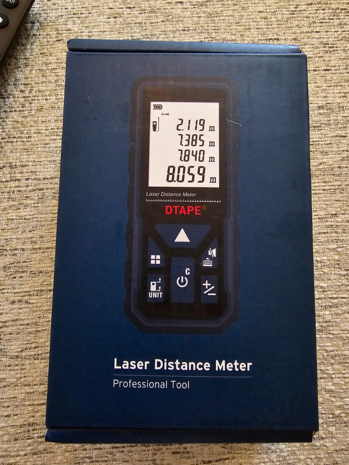Laser Measure, DTAPE High-Accuracy Laser Measuring Tool, 2