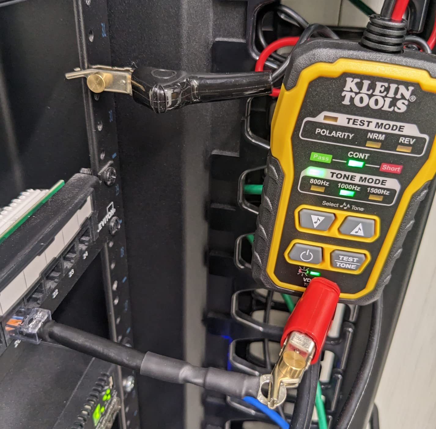 Klein Tools VDV500-820 Wire Tracer Tone Generator and Probe Kit Continuity Tester for Ethernet, Telephone, Speaker, Coax, Video, and Data Cables, RJ45, RJ11, RJ12 customer photo 1