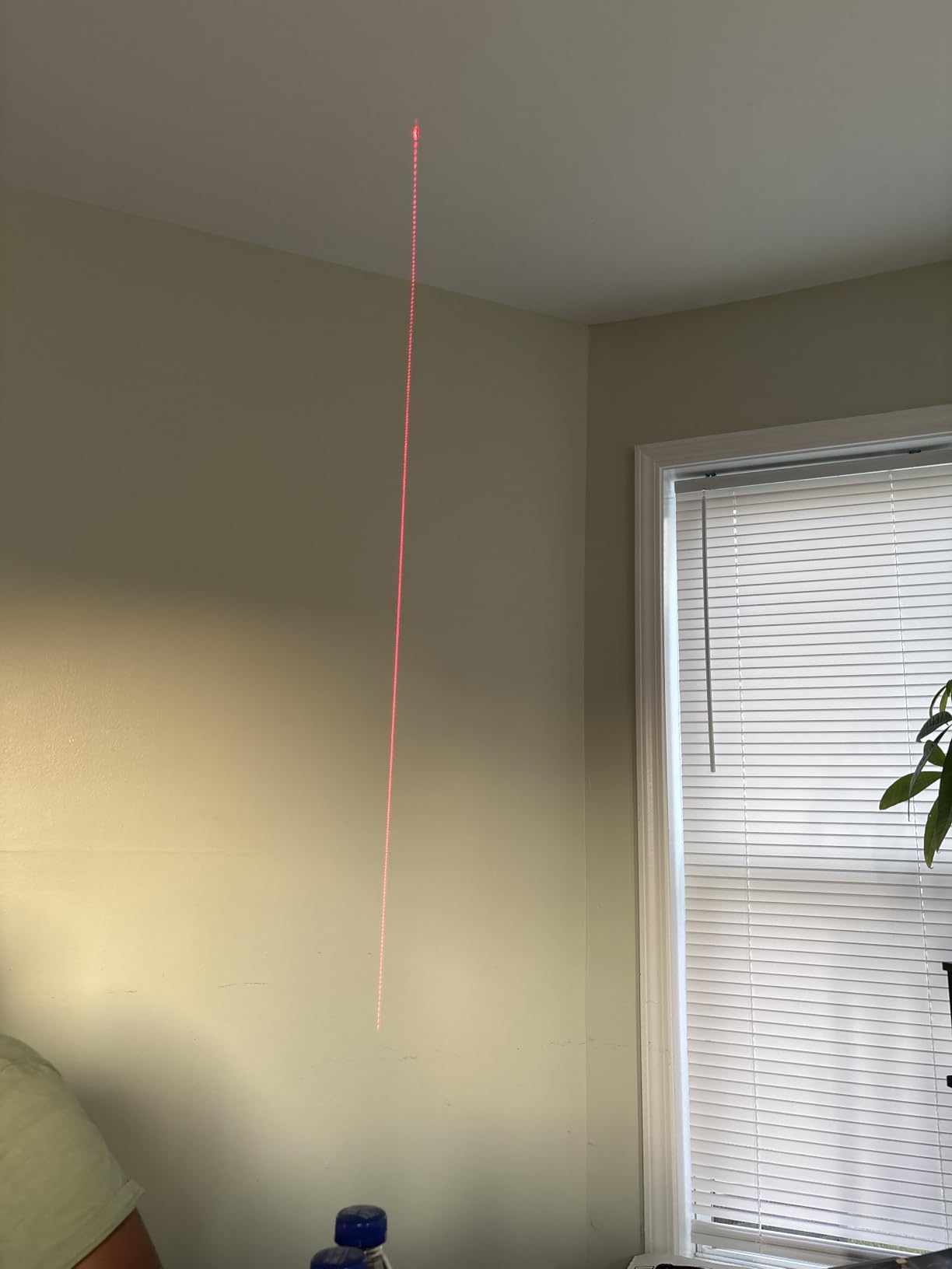 Laser Level Line Tool, Multipurpose Laser Level Kit Standard Cross Line Laser leveler Beam Tool with Metric Rulers 8ft/2.5M for Picture Hanging cabinets Tile Walls by AikTryee. customer photo 1