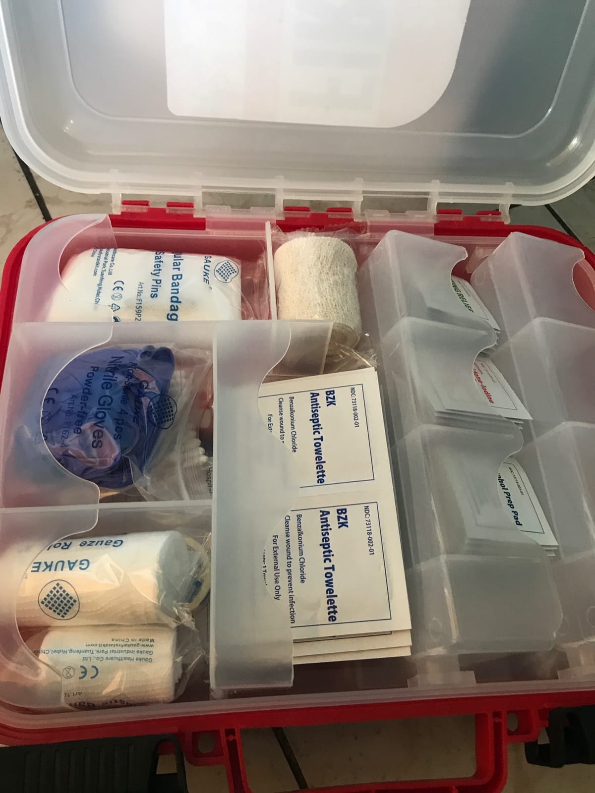 M2 BASICS 350 Piece Professional Wall-Mount First Aid Kit, Business, Home customer photo 1
