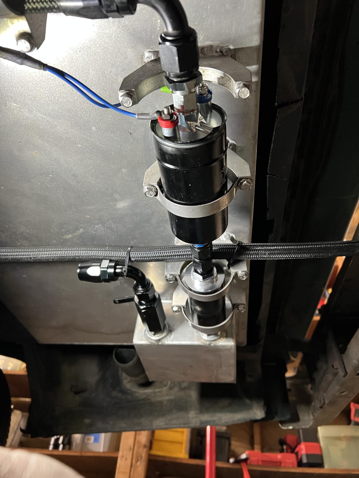 EVIL ENERGY External Inline Fuel Pump 300 LPH High Flow 12V Universal customer photo 2