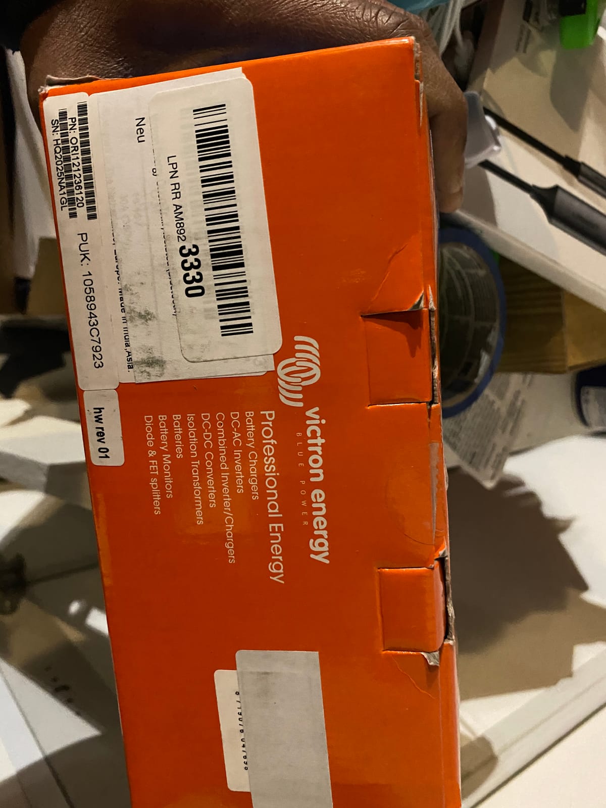 Victron Energy Orion-Tr Smart DC to DC Charger (Bluetooth) 12/12V 30A 360W customer photo 1