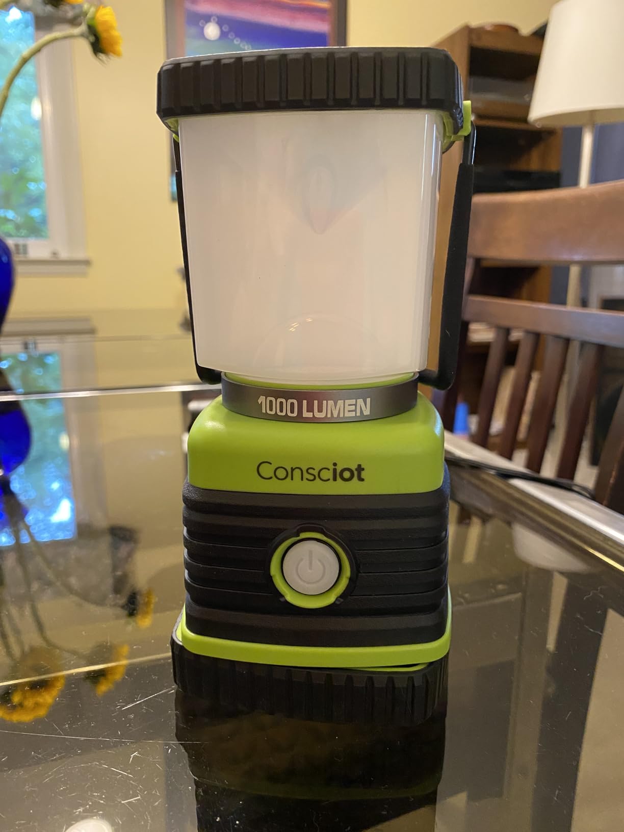 Consciot 1000LM Battery Powered LED Camping Lantern, 4 Light Mode, Dimmable customer photo 2