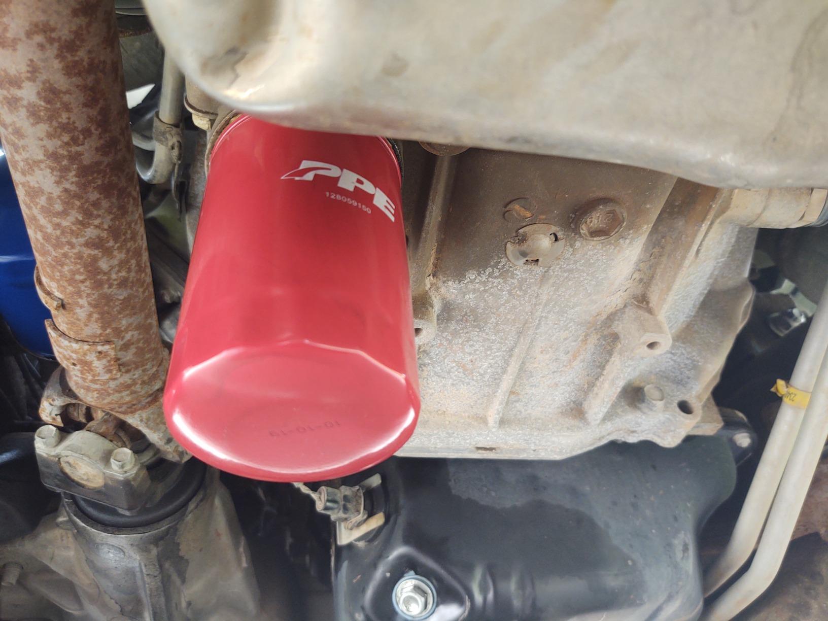 PPE - Premium High-Efficiency Spin-On Transmission Fluid Filter 128059150 Compatible with 2001-2019 Allison 1000 Series/2000 Series Transmissions customer photo 1