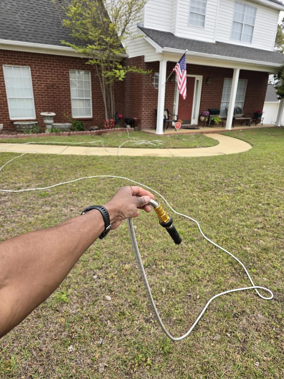 Rosy Earth 100 FT Garden Hose Expandable, 304 Stainless Steel Water Hose customer photo 2