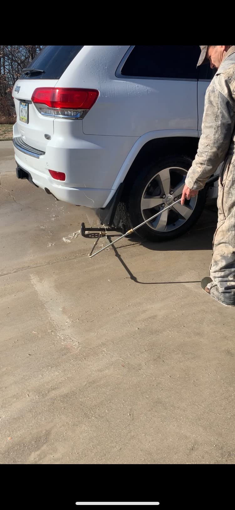 Tool Daily Dual-Function Undercarriage Cleaner 16 Inch, 3 Extension Wand customer photo 2