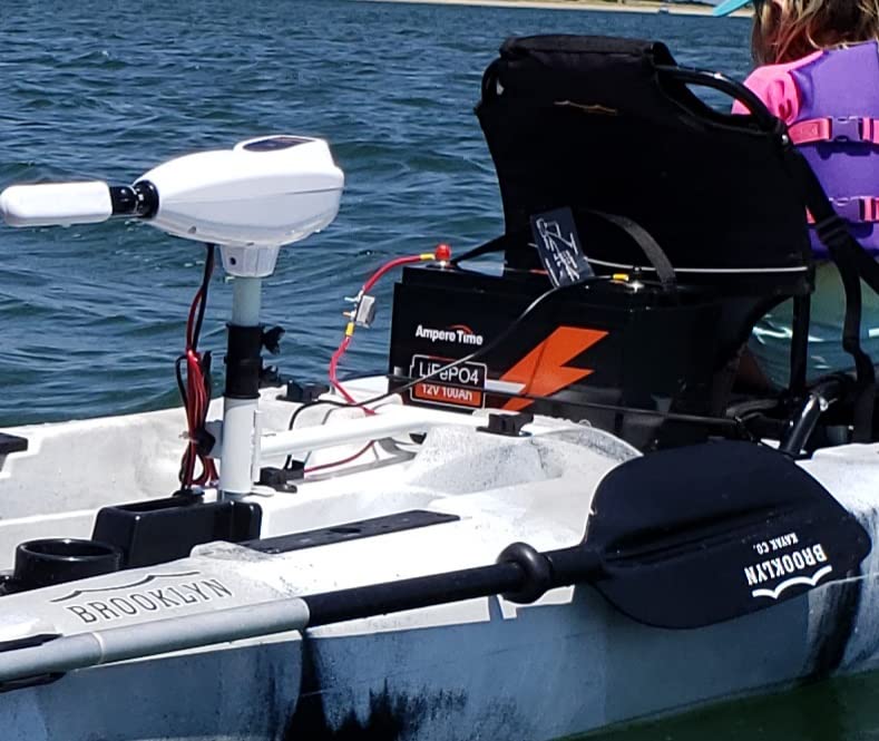 LiTime 12V 100Ah Group 31 LiFePO4 Deep Cycle Battery for RV Marine Solar | 100A BMS, Max. 15000 Cycles at 60% DOD, IP65 Waterproof, Max 4P4S, 1280Wh, Lithium Batteries for Camper Off-Grid, Travel customer photo 2