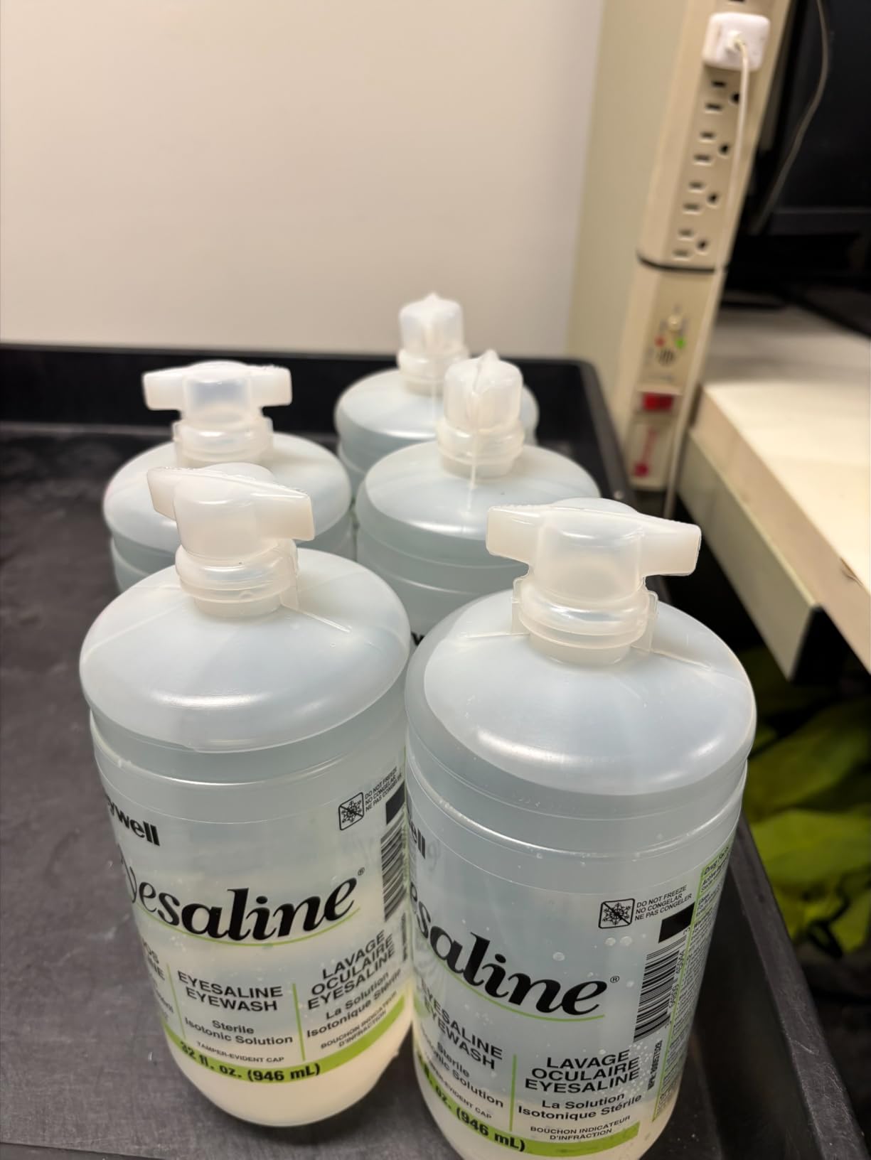 Fendall Eyesaline Eyewash Saline Solution Bottle Refill, 32 oz (2 Pack) customer photo 1