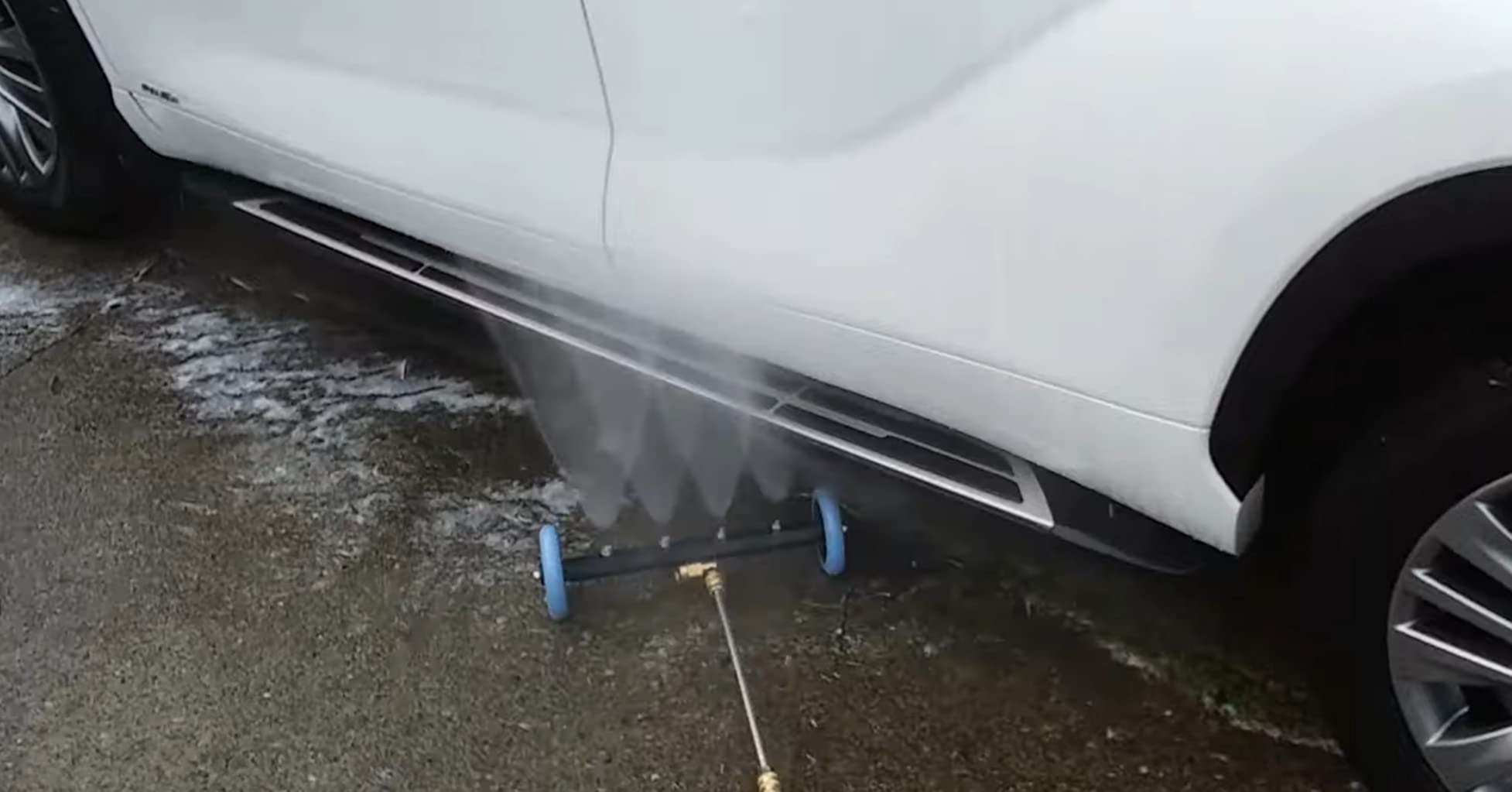 Pressure Washer Undercarriage Cleaner, 16 Inch Water Broom 4000 PSI customer photo 1