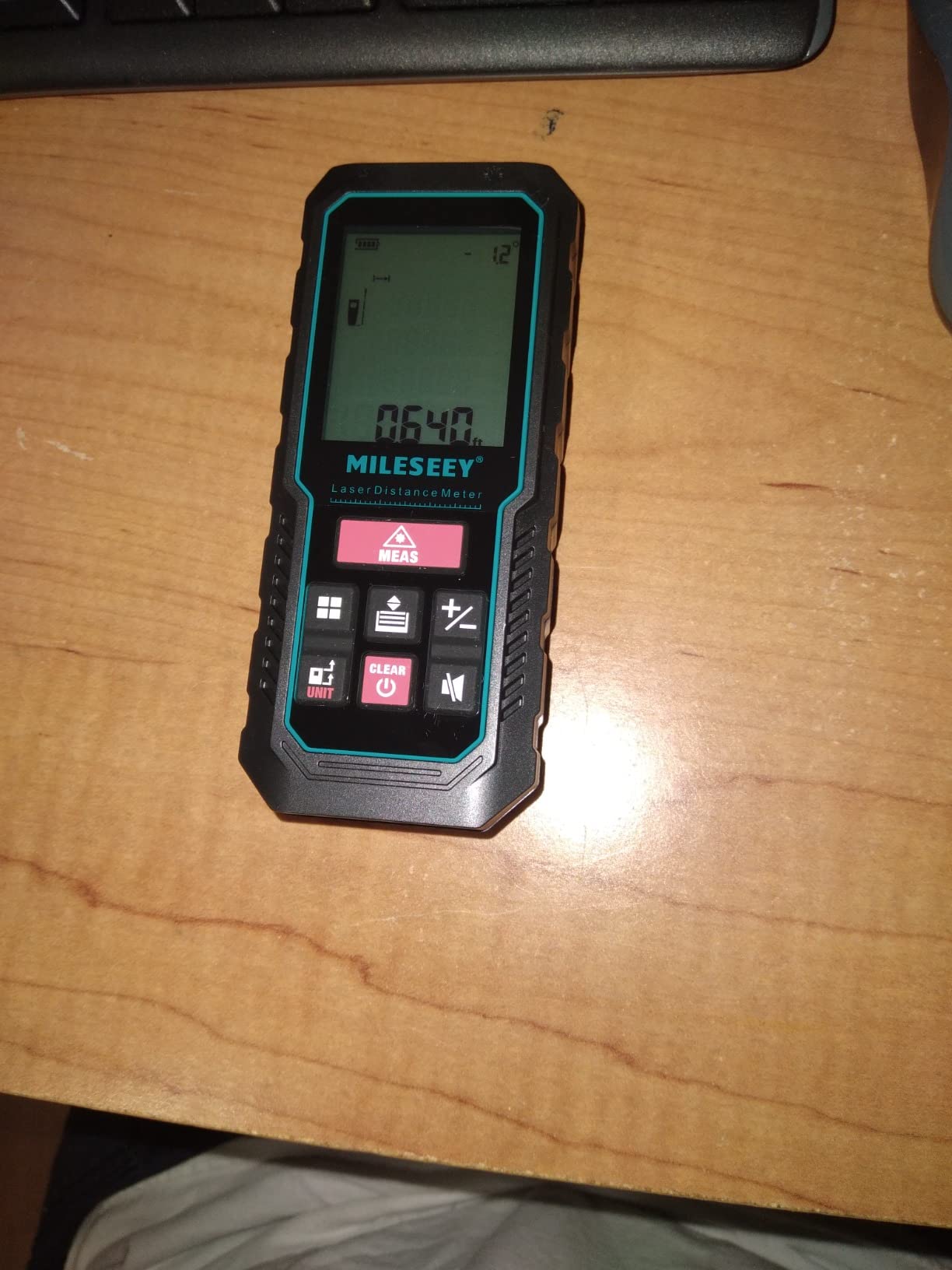 MILESEEY Laser Measure, Laser Measuring Tool with Angle Sensor customer photo 2