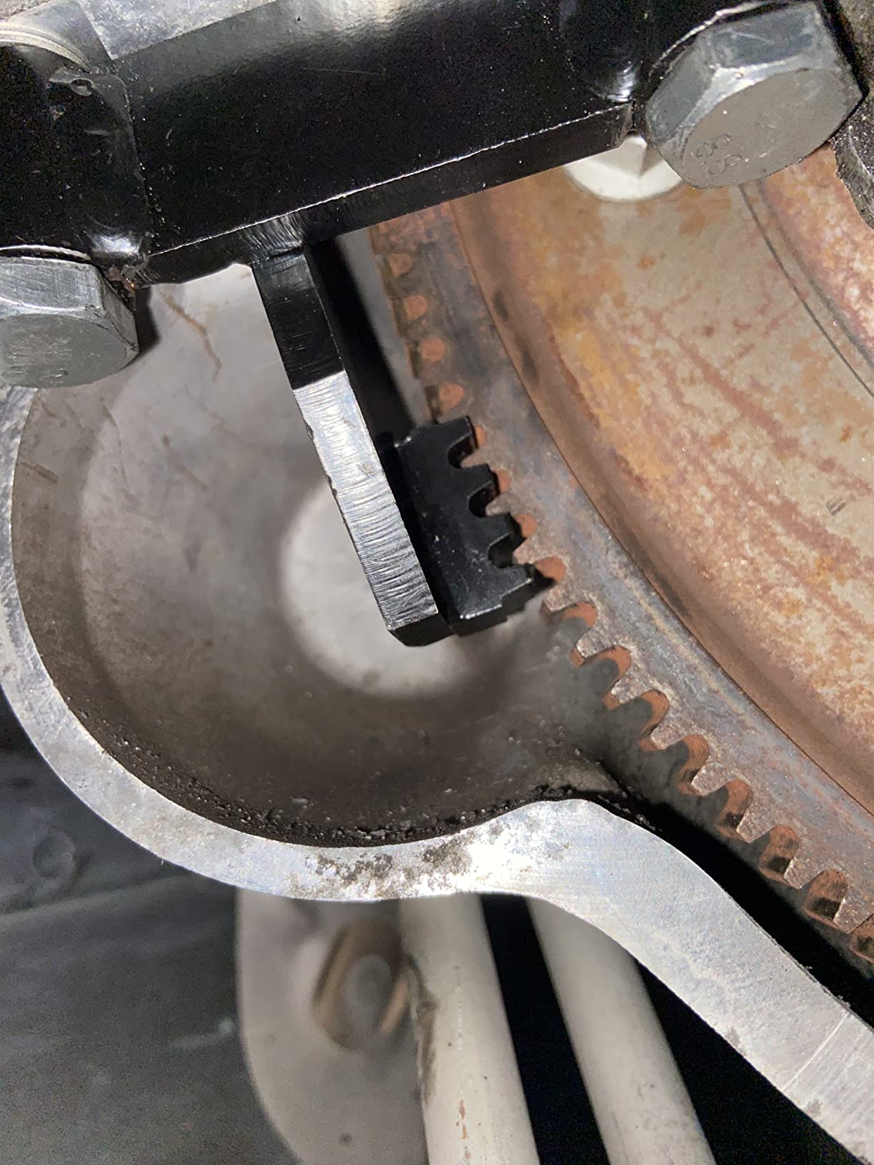 Bentolin LS Flywheel Locking Tool Flexplate Flywheel Holder Compatible with Engine Chevy LS 1 2 3 LSX customer photo 1