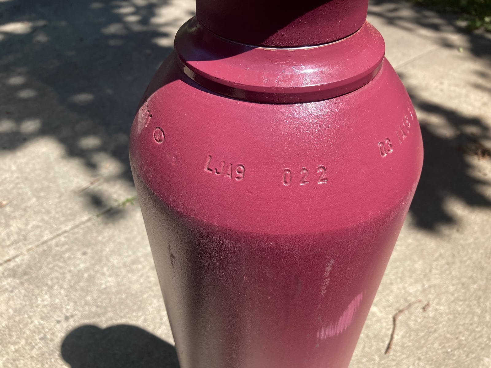 80 cu ft Steel Inert Gas Cylinder - CGA580 Valve - DOT Approved - Nitrogen Argon Helium Compatible customer photo 1