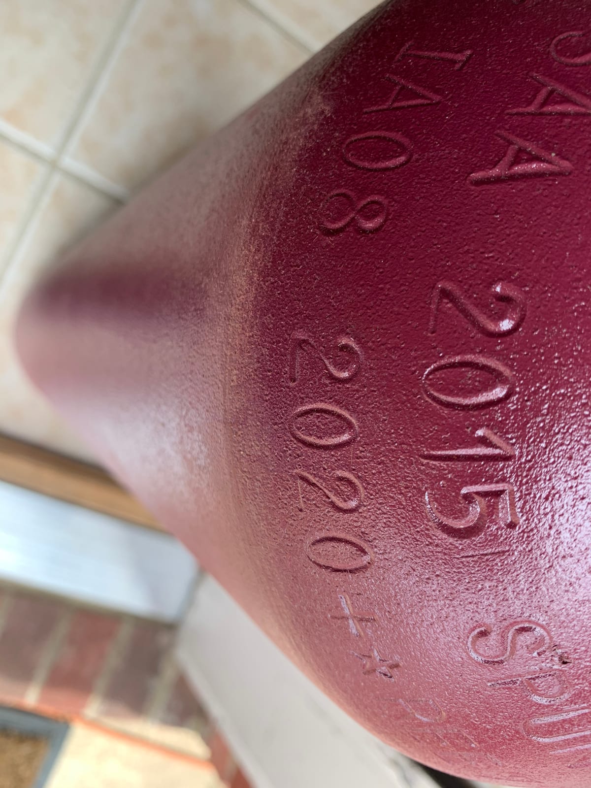 80 cu ft Steel Inert Gas Cylinder - CGA580 Valve - DOT Approved - Nitrogen Argon Helium Compatible customer photo 2