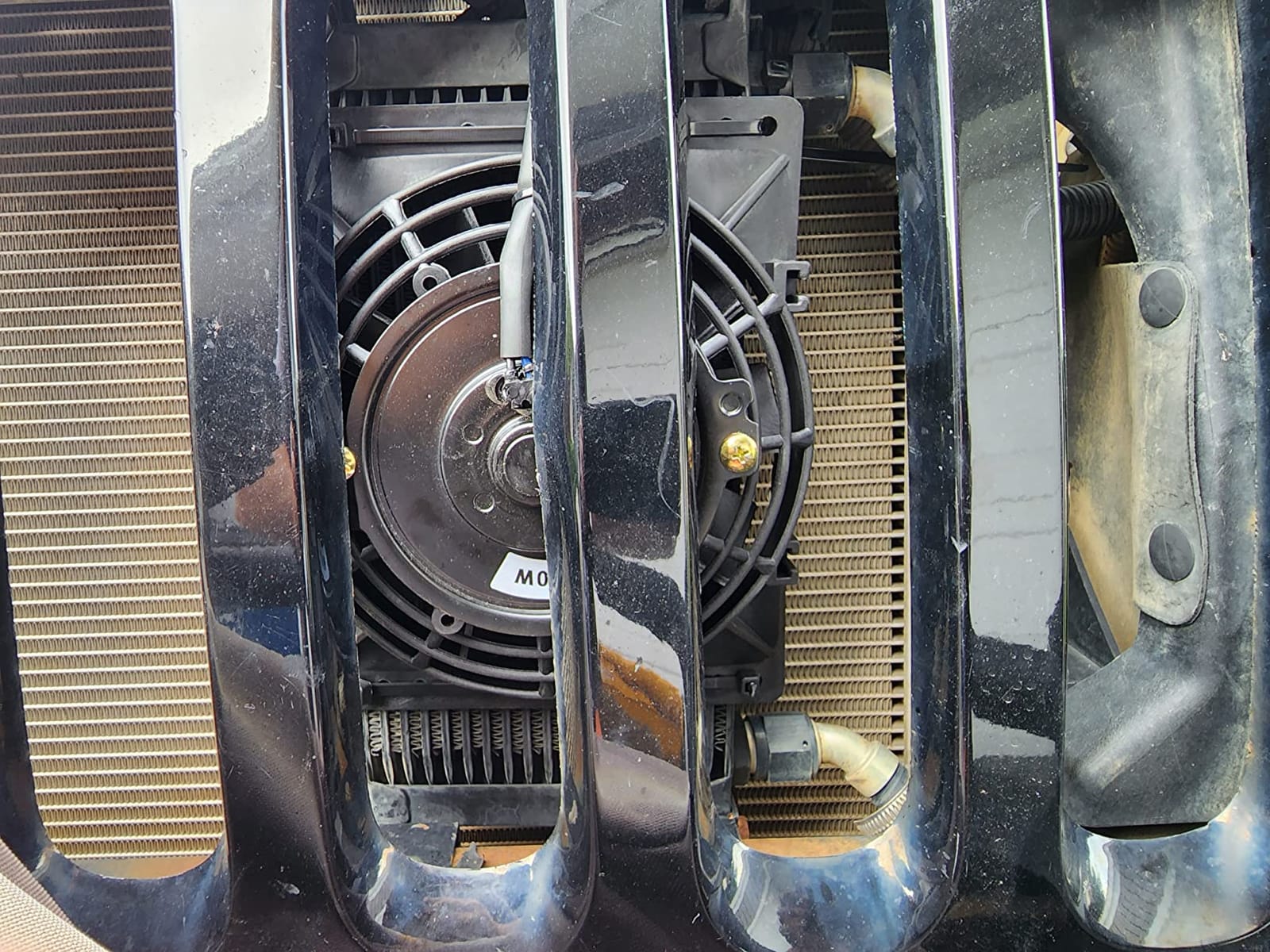 6 Inch Slim 650CFM Radiator Cooling Fans Universal Slim Pull Push 12V 80W customer photo 1