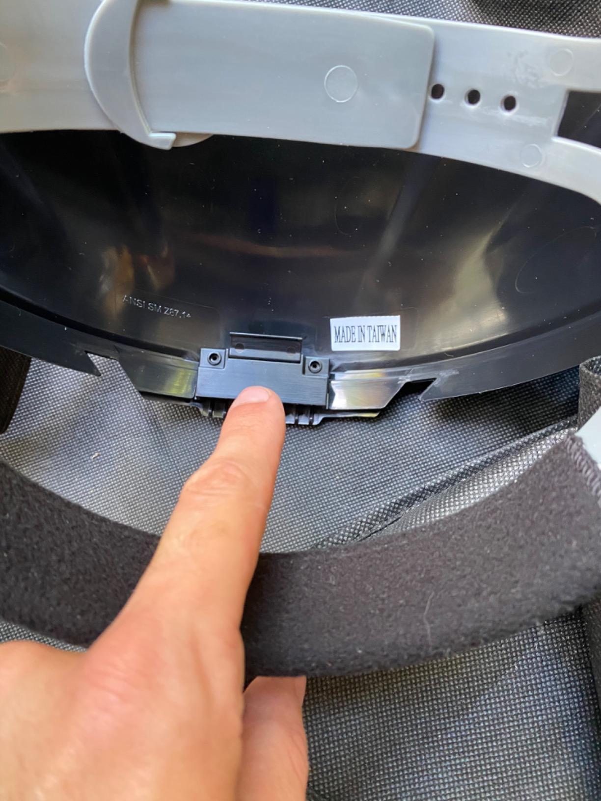 Jackson Safety Maxview Face Shield, Uncoated Clear Tint for Work ANSI Z87.1 customer photo 1