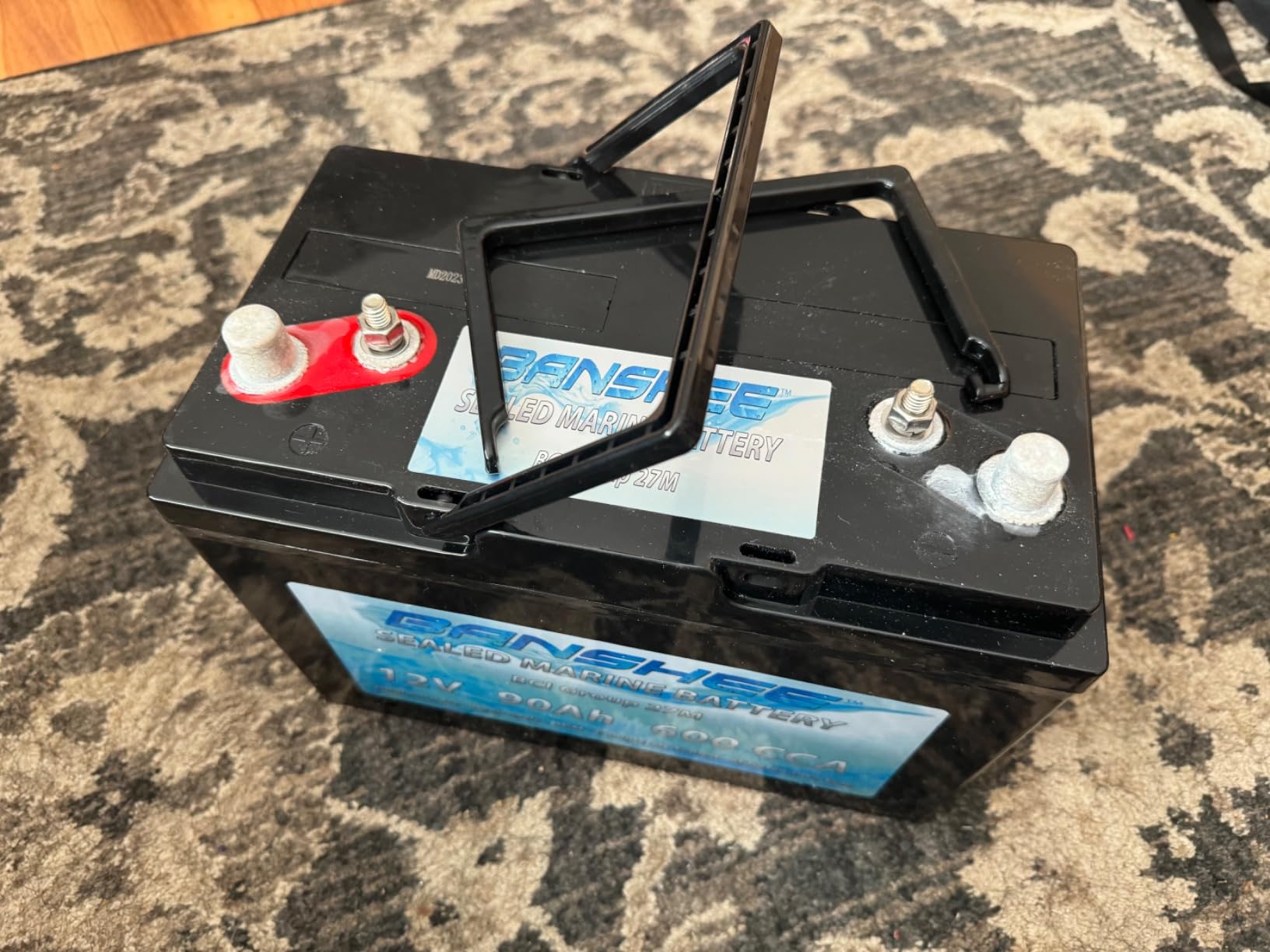 Banshee Group 27M AGM Marine Deep Cycle Battery, 12V 90Ah, 600 CC customer photo 1