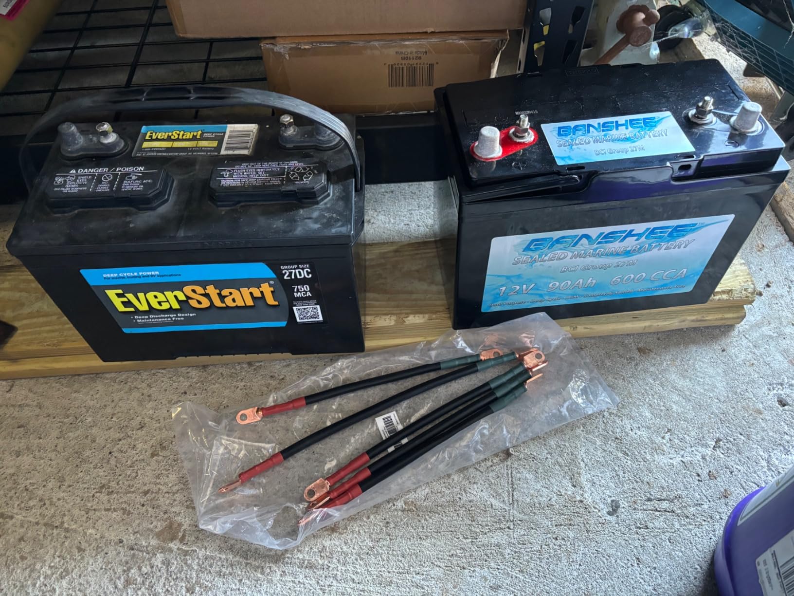 Banshee Group 27M AGM Marine Deep Cycle Battery, 12V 90Ah, 600 CC customer photo 2