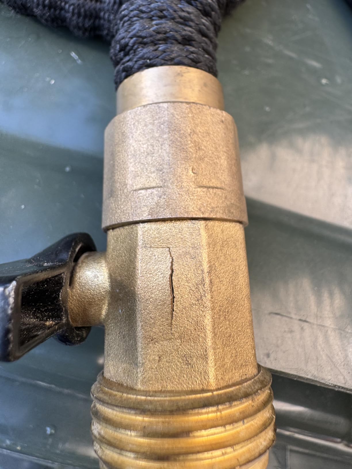 J&B XpandaHose 50ft Expandable Garden Hose, Lightweight, Brass Connectors customer photo 1