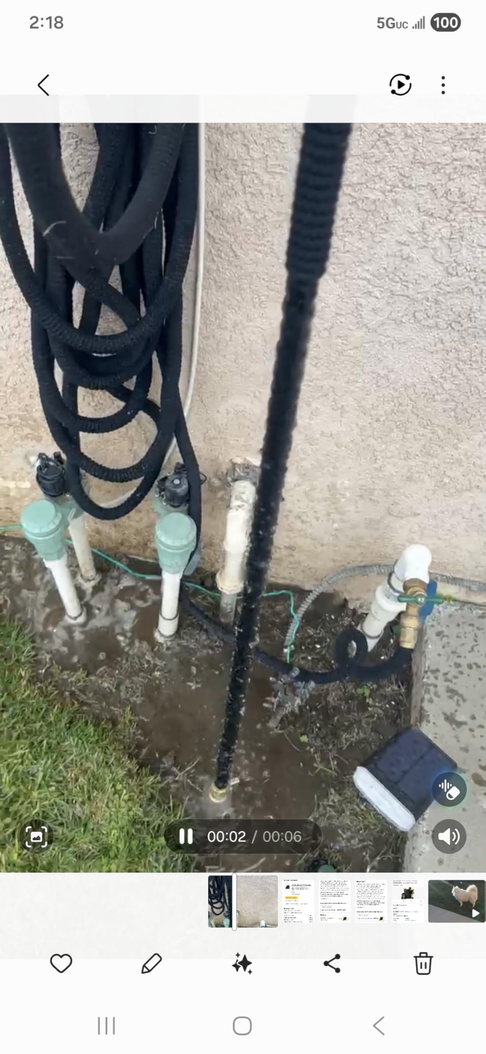 J&B XpandaHose 50ft Expandable Garden Hose, Lightweight, Brass Connectors customer photo 2