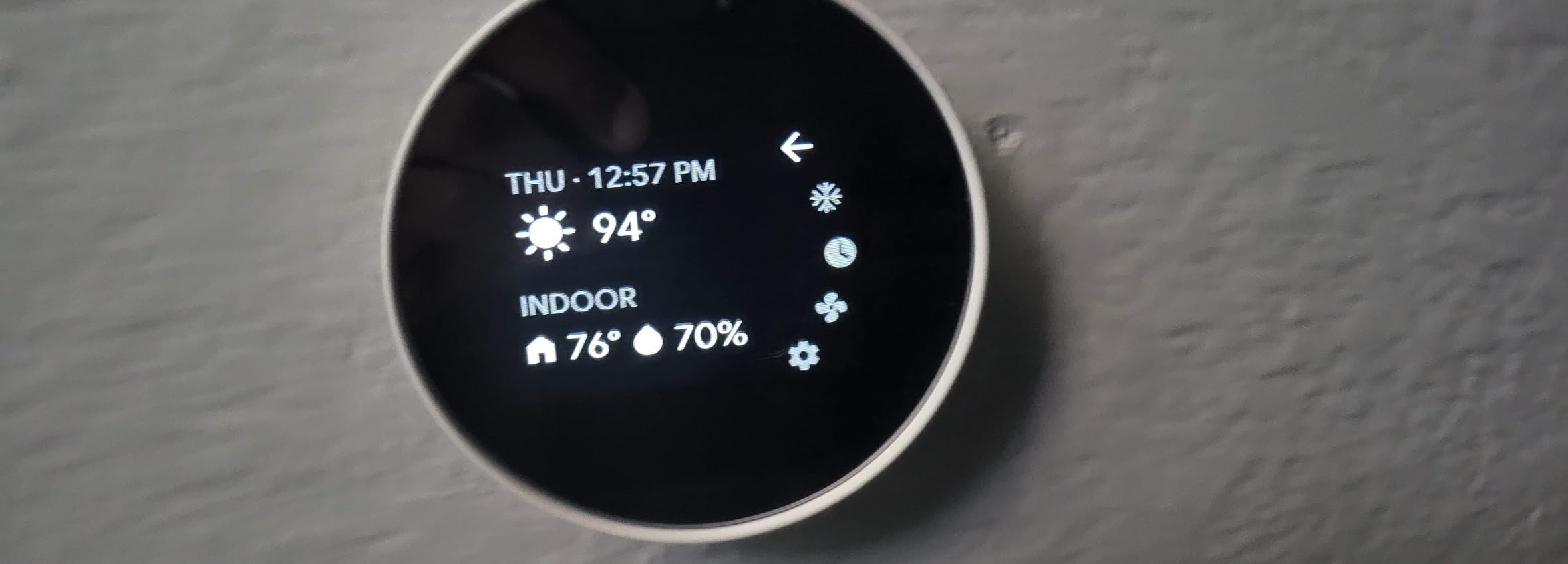 Google Nest Thermostat - Smart Thermostat for Home - Programmable Wifi Thermostat - Charcoal customer photo 2