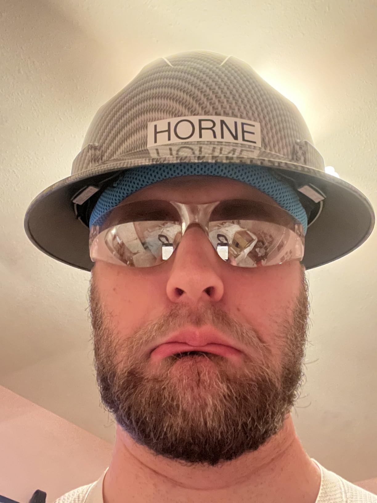 LANON Full Brim FRP Hard Hat, Class C, Premium Charcoal Gray Design customer photo 1