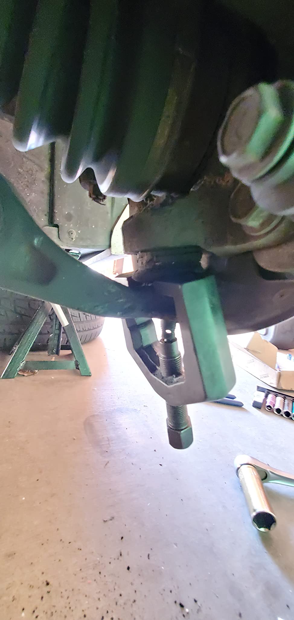OMT Ball Joint Separator, Tie Rod End Tool Set, Pitman Arm Puller customer photo 1