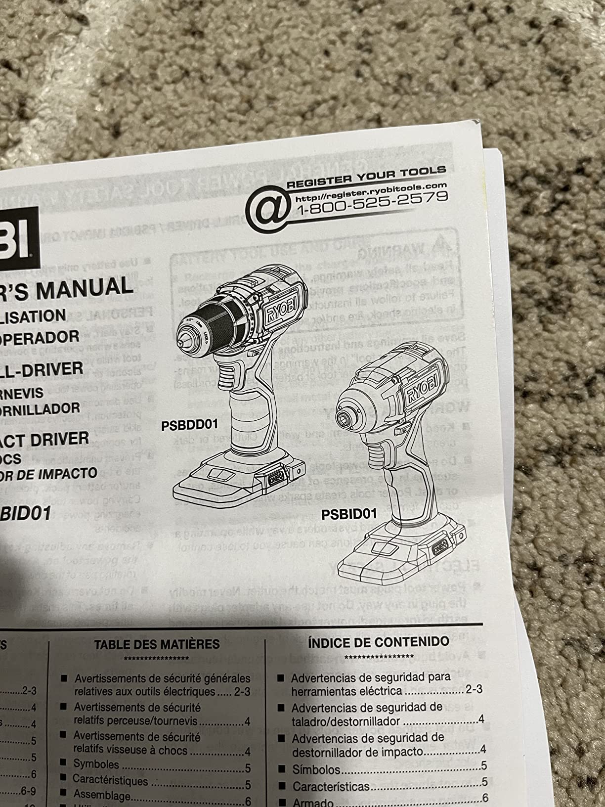 Ryobi ONE+ HP 18V Brushless Cordless Compact 1/2 in. Drill and Impact Driver Kit with (2) 1.5 Ah Batteries, Charger and Bag customer photo 2