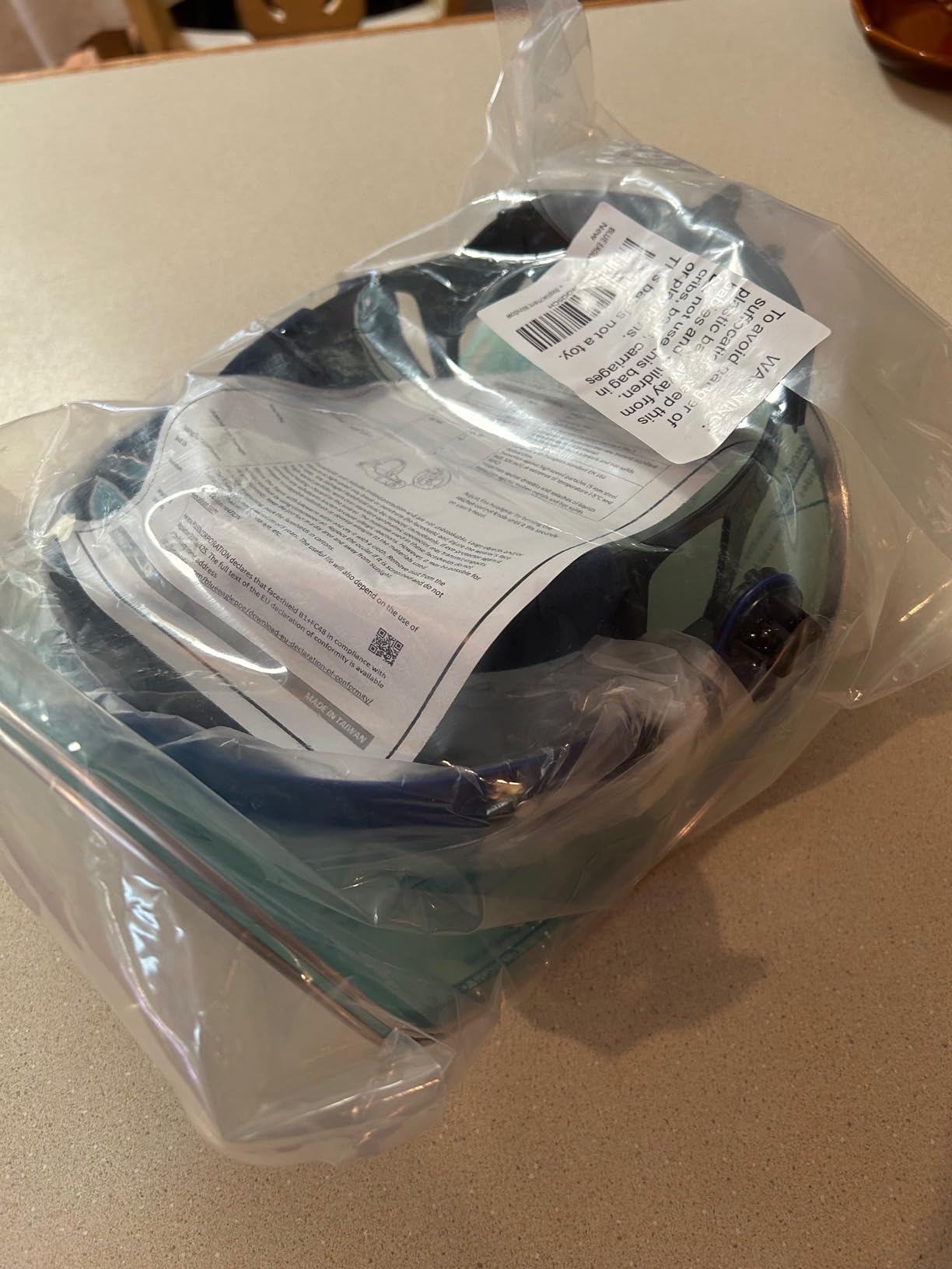 Blue Eagle B1BL+FC48 Clear Full Face Shield with 1 extra Replacement Visor customer photo 1