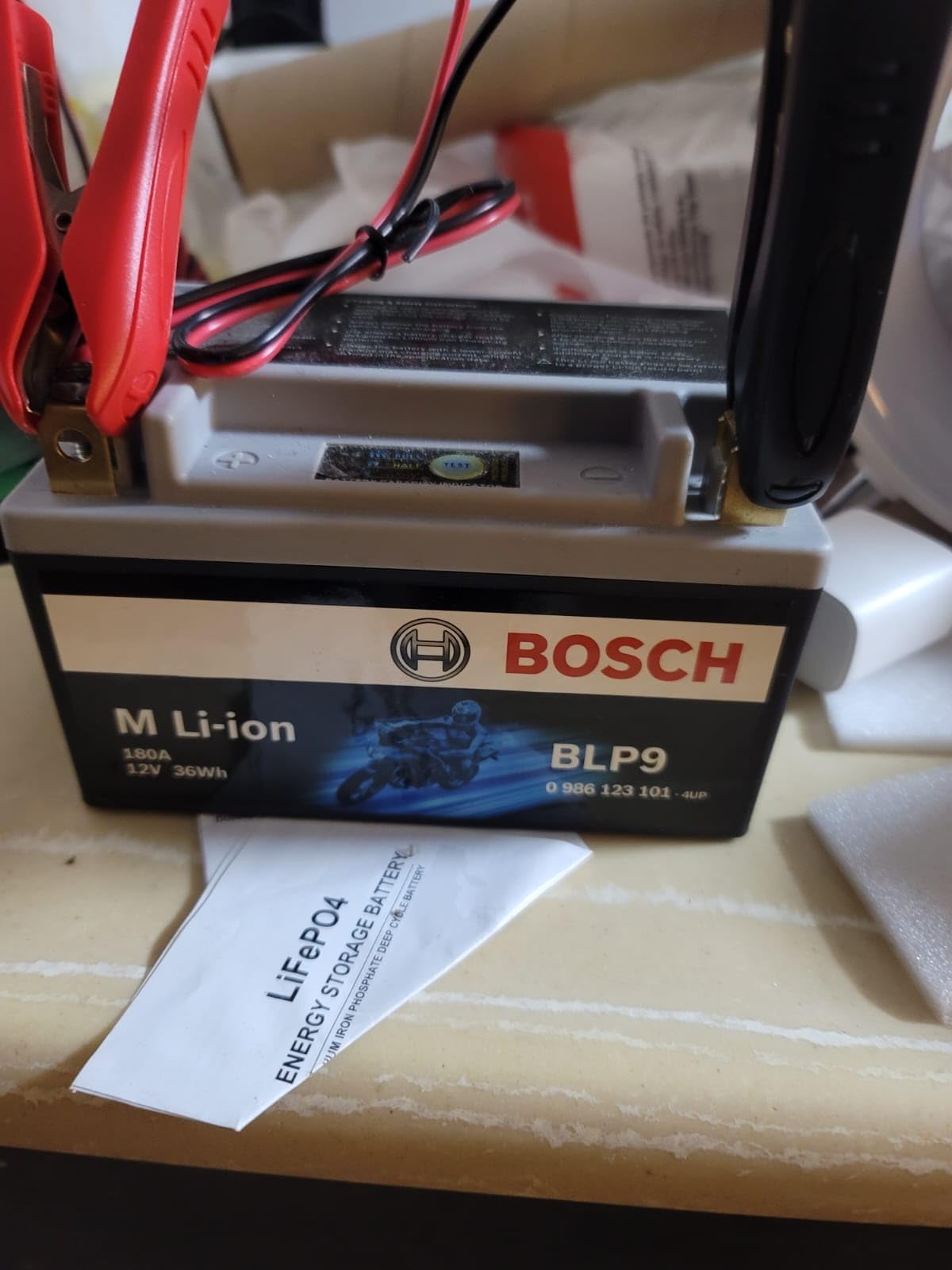 BOSCH BLP20L Lithium PowerSport Battery - Group 20, 12V, 420A customer photo 2