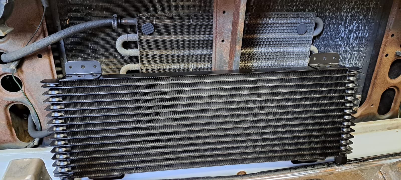 40k Transmission Oil Cooler lpd47391 Compatible with tru Cool Heavy Duty 40,000 GVW Max - Low Pressure Drop Trans Cooler customer photo 1