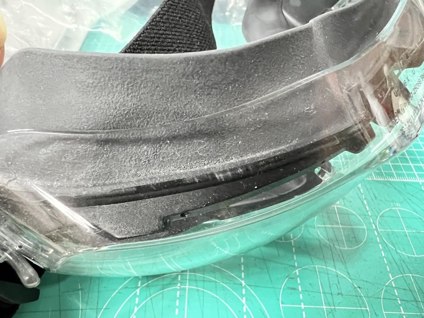 NoCry Anti-Fog Safety Goggles Over Glasses, Dust Eye Protection, ANSI Z87.1 customer photo 2