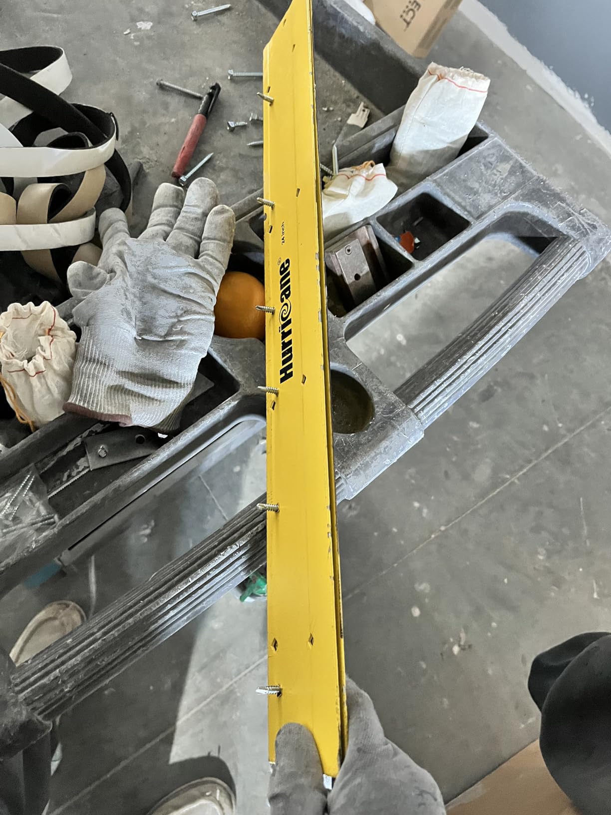 HURRICANE 24 Inch Sheet Metal Folding Tool, Professional HVAC Bending Tool with 3/8