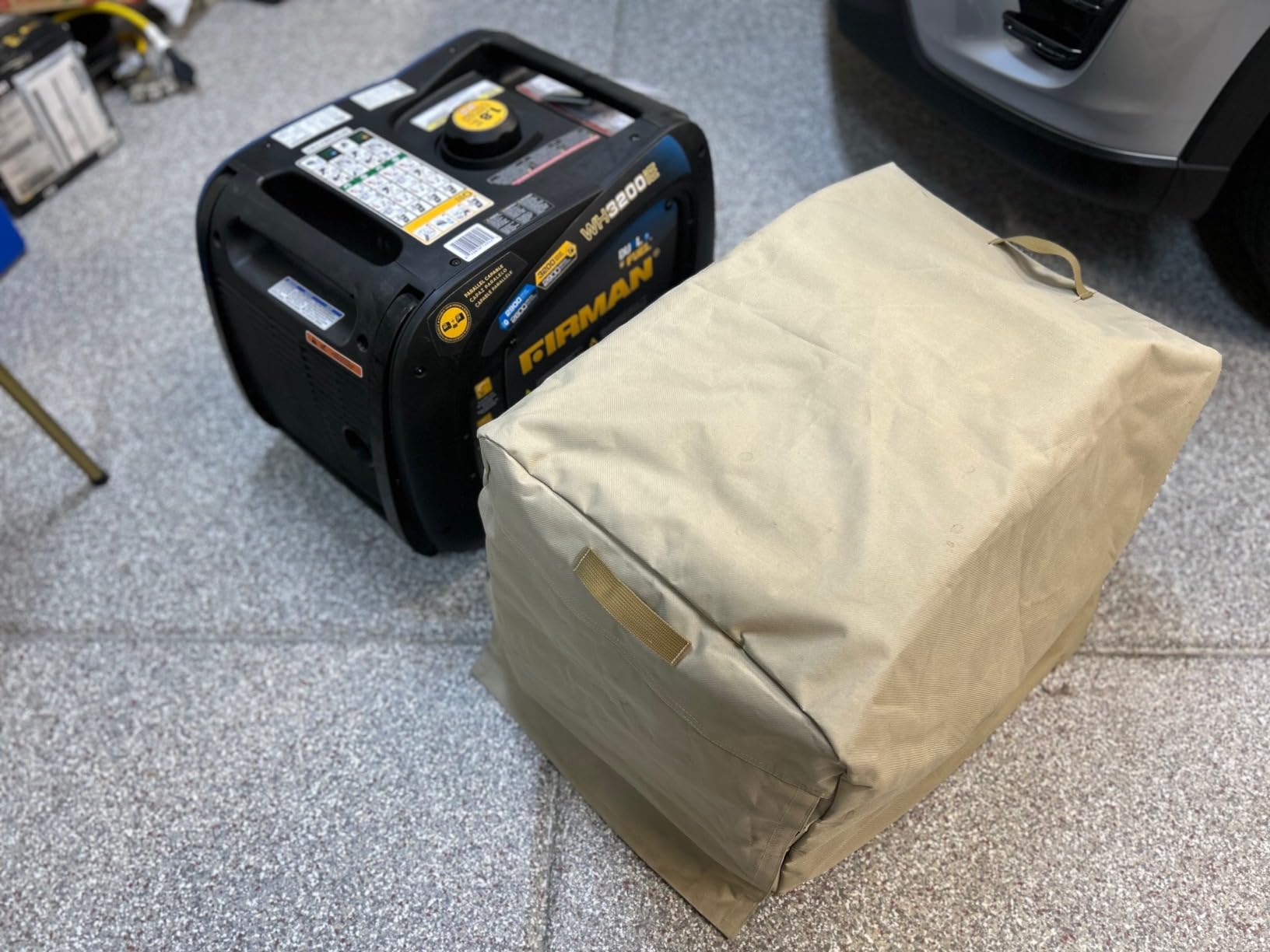 Heavy Duty 600D Polyester Generator Cover,32 x 24 x 24 inch customer photo 1