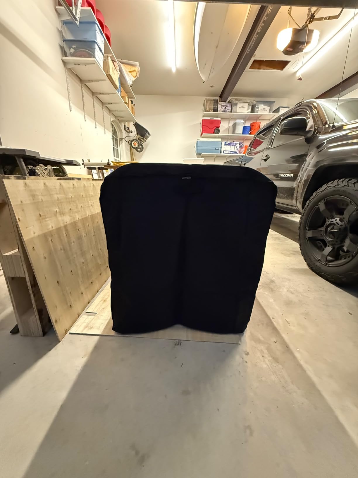 Heavy Duty 600D Polyester Generator Cover,32 x 24 x 24 inch customer photo 2