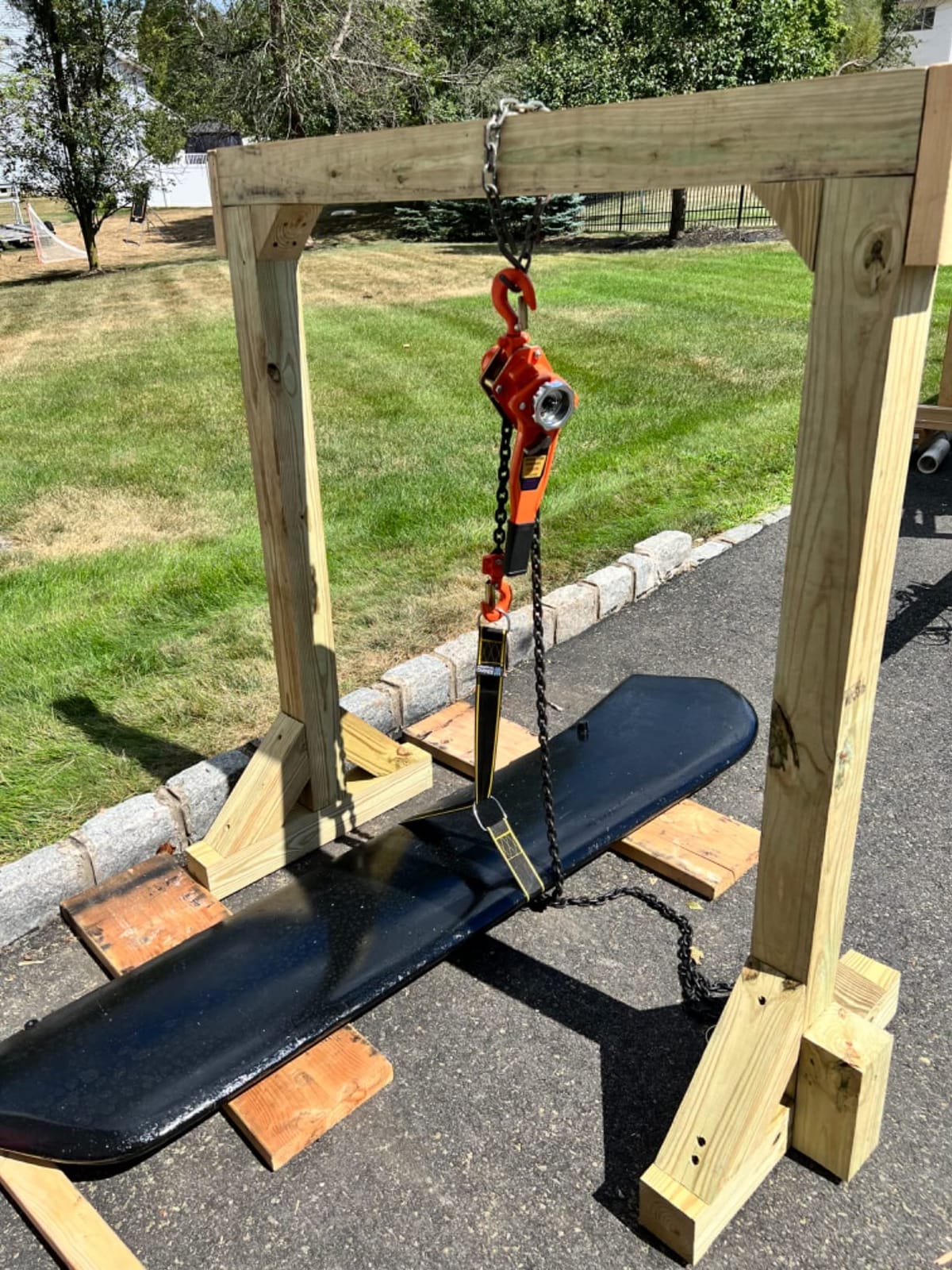 SPECSTAR Lever Chain Hoist 3/4 Ton 1650 Lbs Capacity customer photo 2