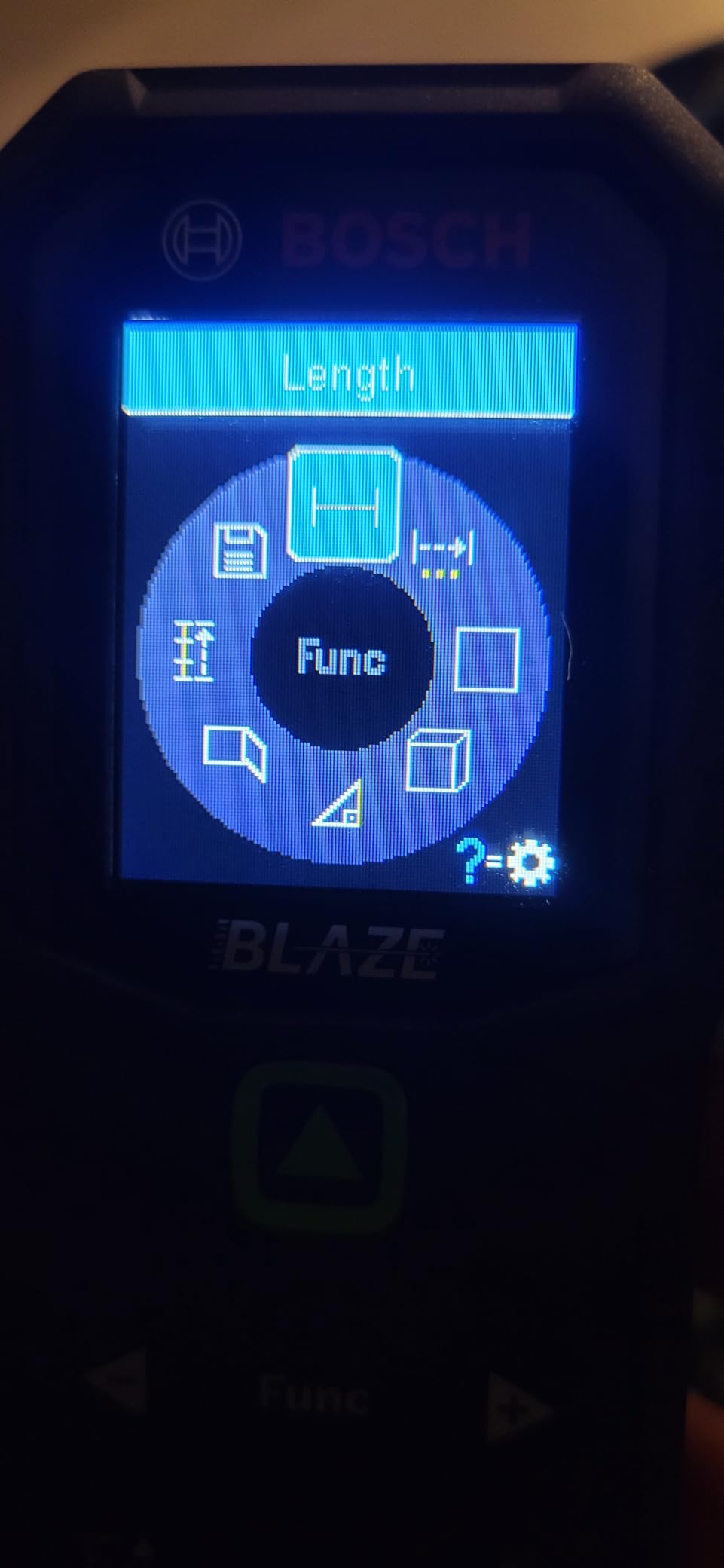 Bosch GLM165-25G Blaze Green-Beam 165 Ft. Laser Measure Tool customer photo 2