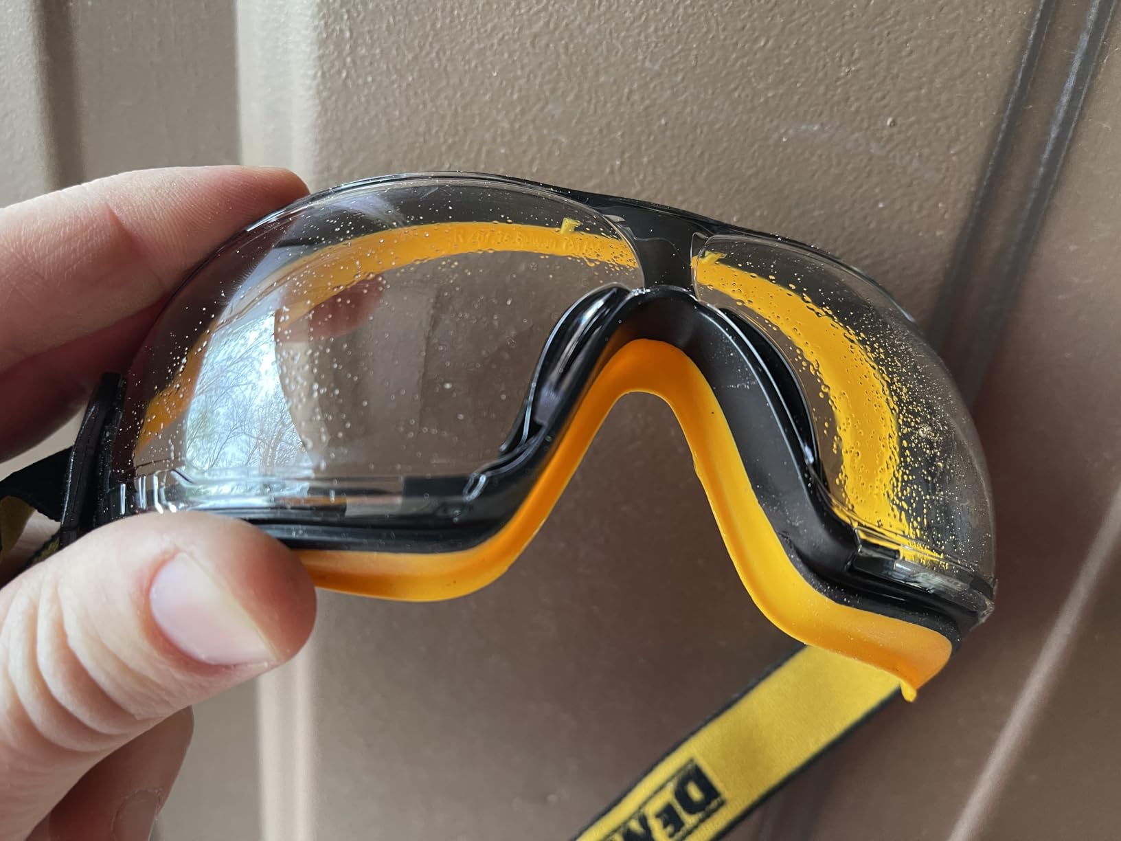DEWALT Safety Goggles, Clear, Anti-Fog, DPG84 - Insulator customer photo 1