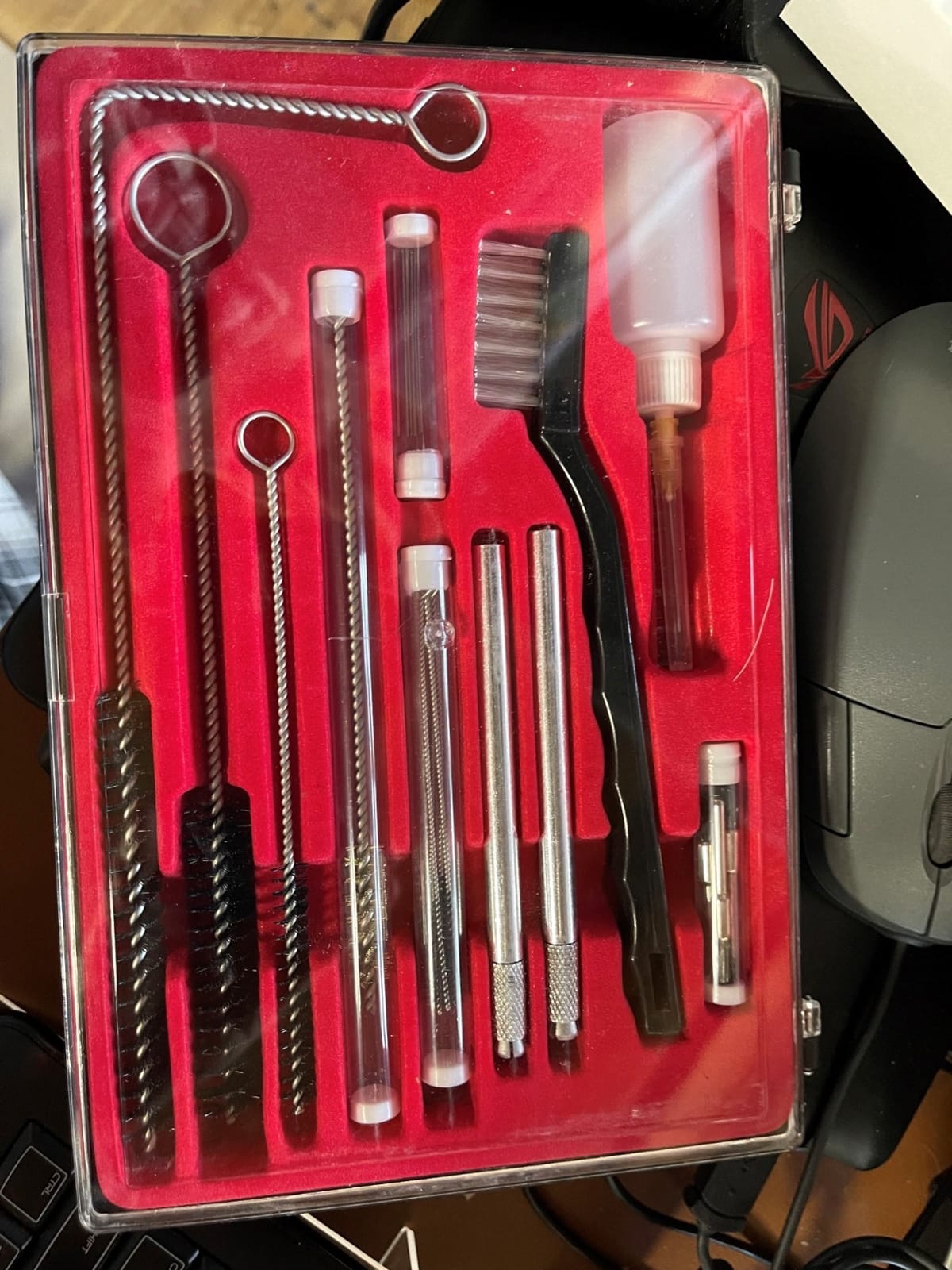 Paint Gun Cleaning Kit, Airbrush Cleaning Kit, HVLP Spray Gun Cleaning Kit With 22 Pcs Wire Nylon Brush For Spray Paint Set By BOWD customer photo 2