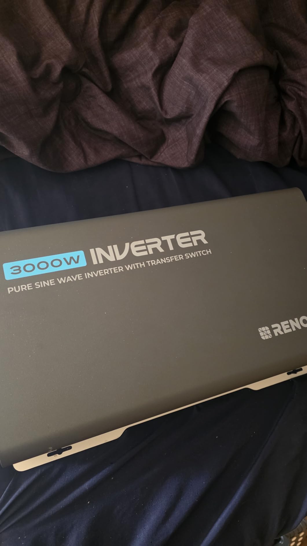 Renogy Inverter P2 3000W Pure Sine Wave Inverter 12V DC to 120V AC Converter for Home, RV, Truck, Camping, Trailer, with Wired Remote Controller, Support Li, AGM, SLD, Gel, FLD Batteries customer photo 1
