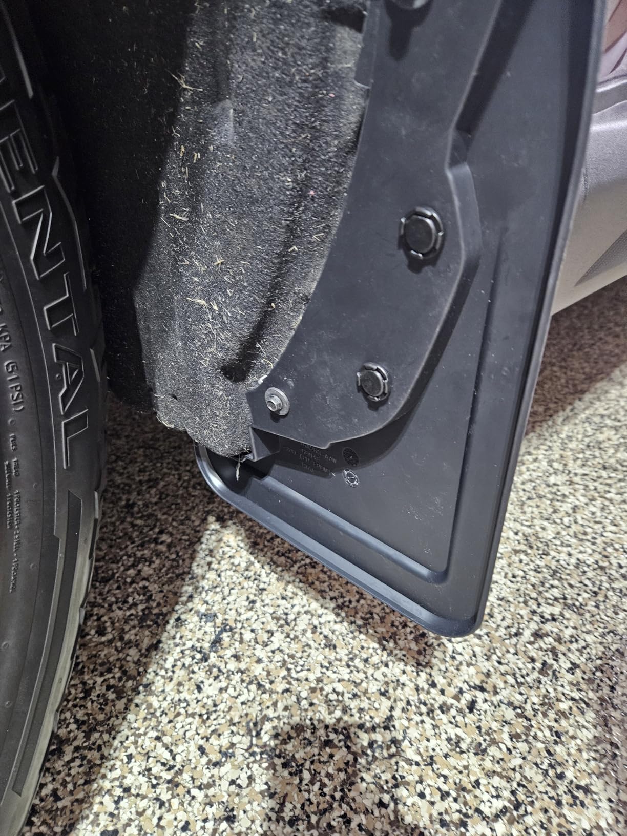 Front & Rear M1PZ-16A550-AA, M1PZ-16A550-BA OEM Mud Flaps for 2021-2024 Bronco Sport customer photo 1